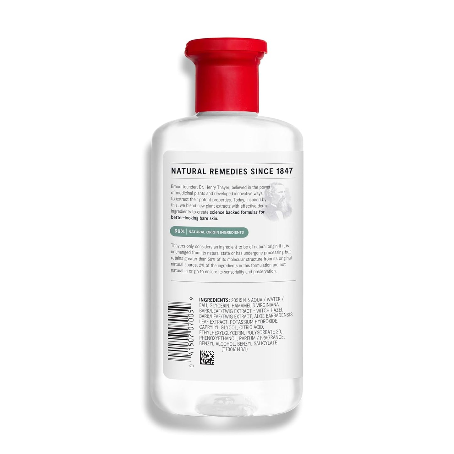Thayers- Hamamelis Aloe Glicerina Aftershave