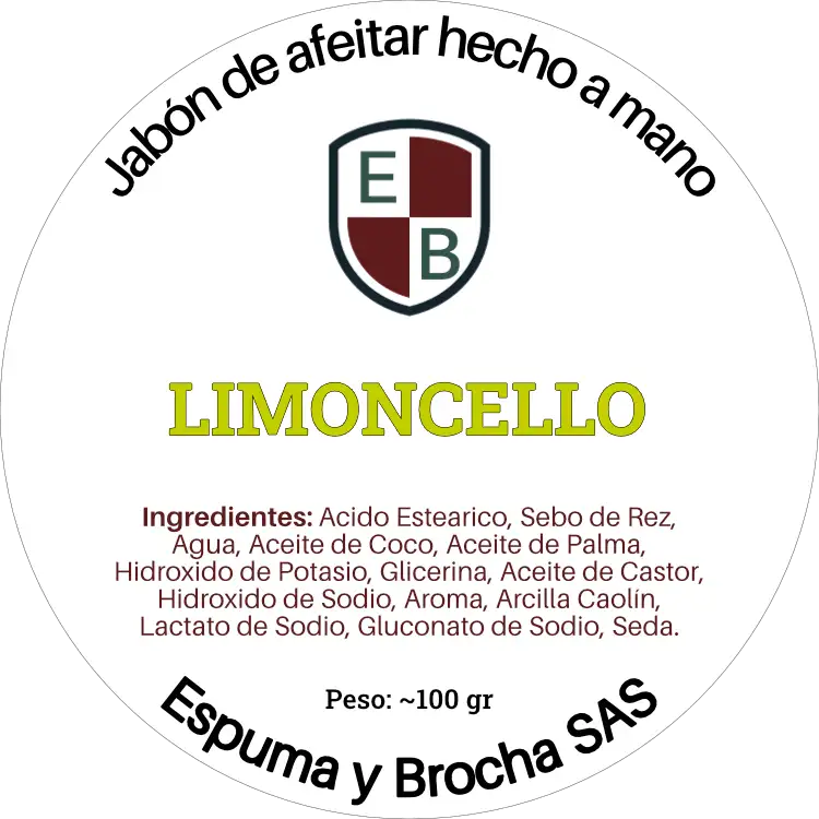 EyB - Jabón de Afeitar Natural Hecho a Mano