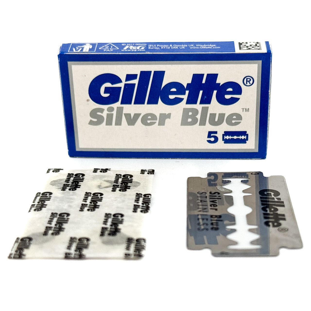 Gillette Silver Blue Hojas de Afeitar (5)