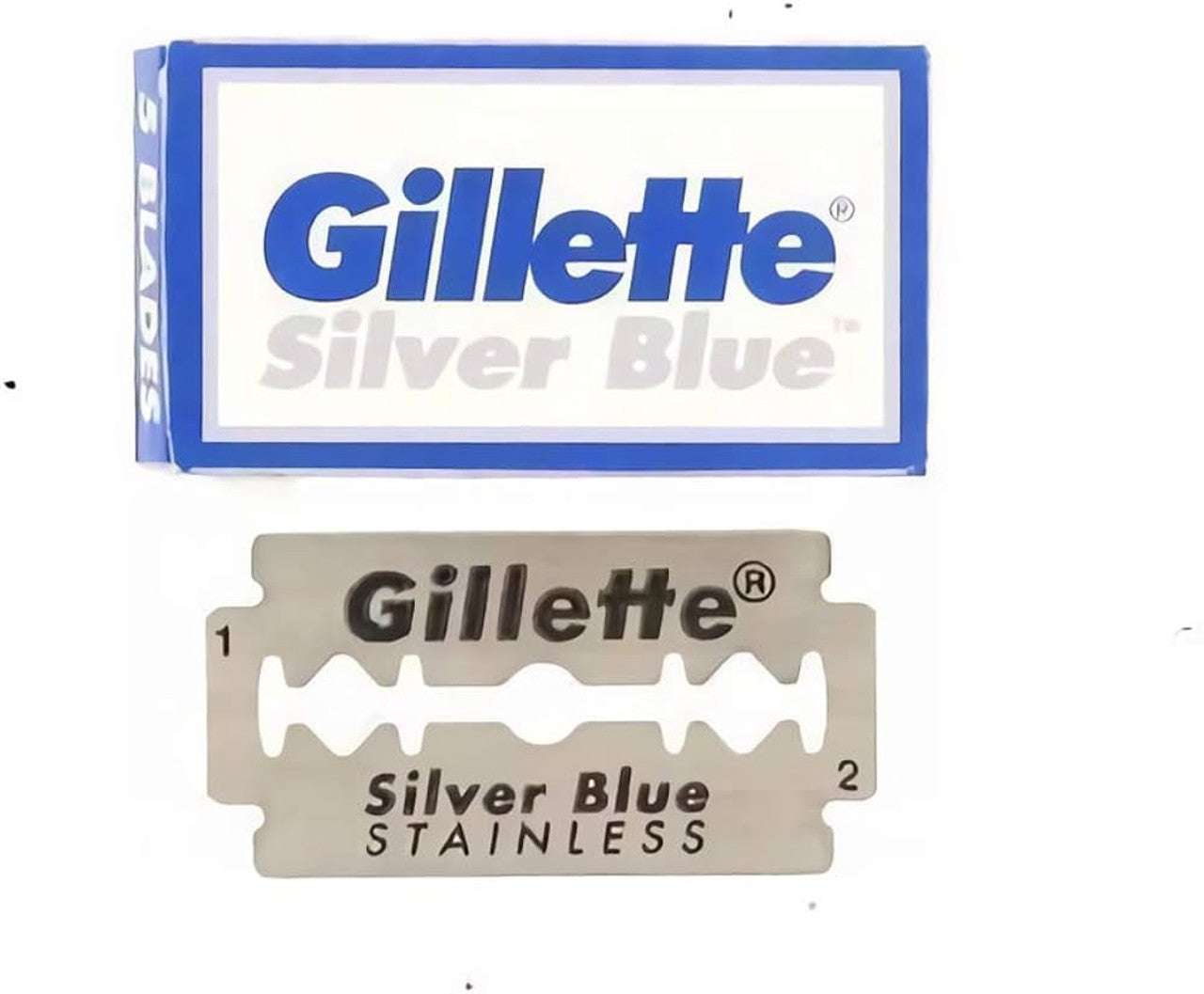 Gillette Silver Blue Hojas de Afeitar (5)