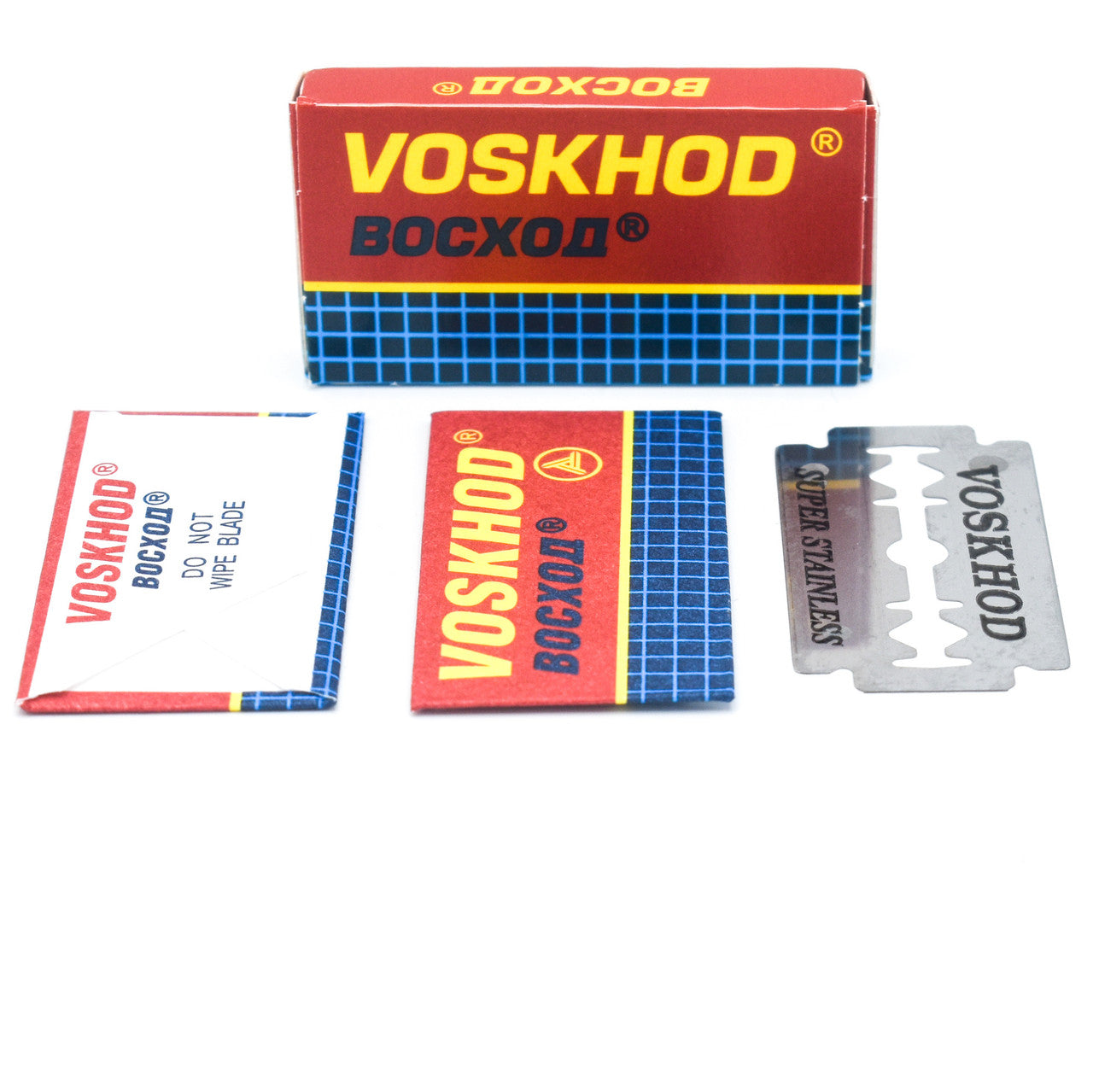 Voskhod Teflon Coated Hojas de Afeitar (5)