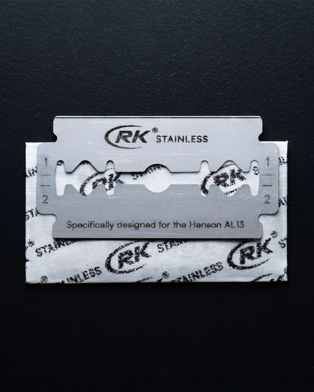 Henson RK Shaving Stainless DE Cuchillas (100)