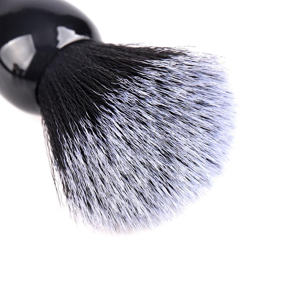 EYB Brocha de Afeitar Sintética de 22mm con mango Negro