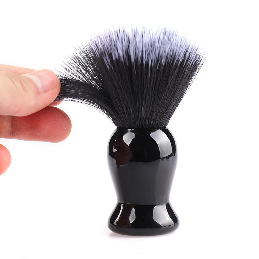 EYB Brocha de Afeitar Sintética de 22mm con mango Negro