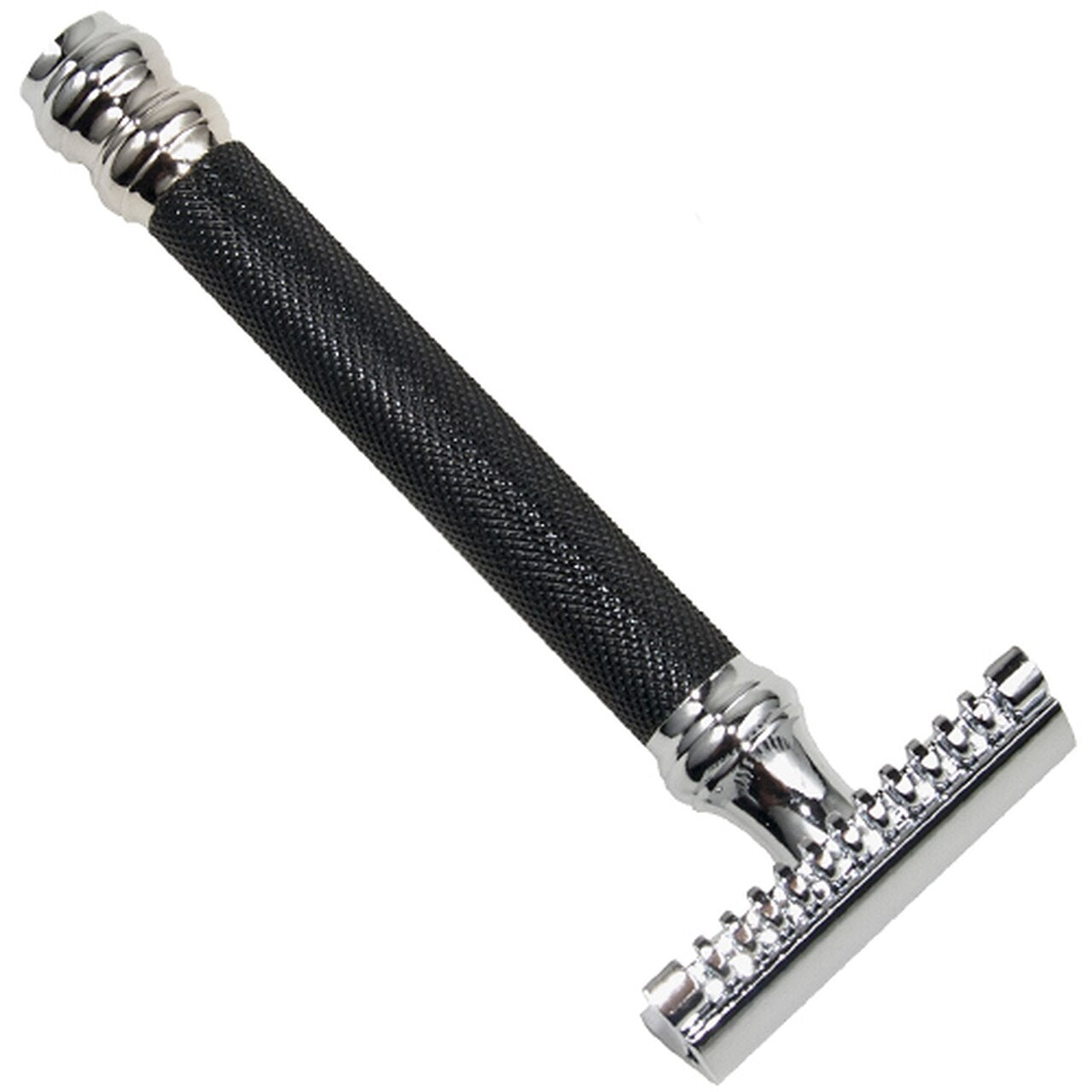 Parker Razor 26C - Afeitadora con peine abierto y mango negro