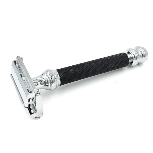 Parker Razor 76R - Maquina de Afeitar Negro y Cromo (Mariposa)