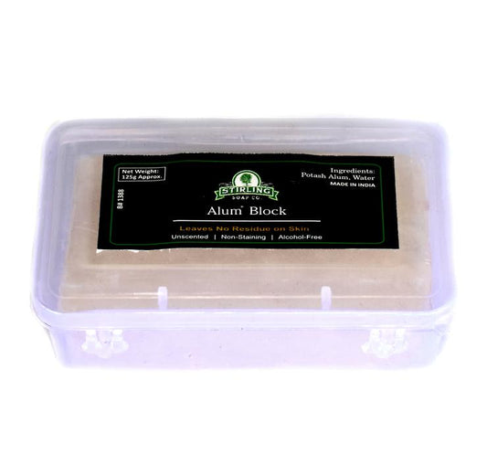 Stirling - Bloque de Alumbre con caja de viaje - 125 gr